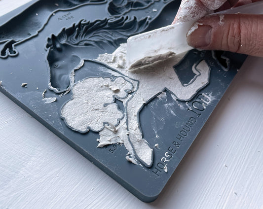 Horse and Hound IOD Mould