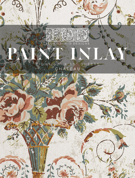 Chateau- IOD Paint Inlay