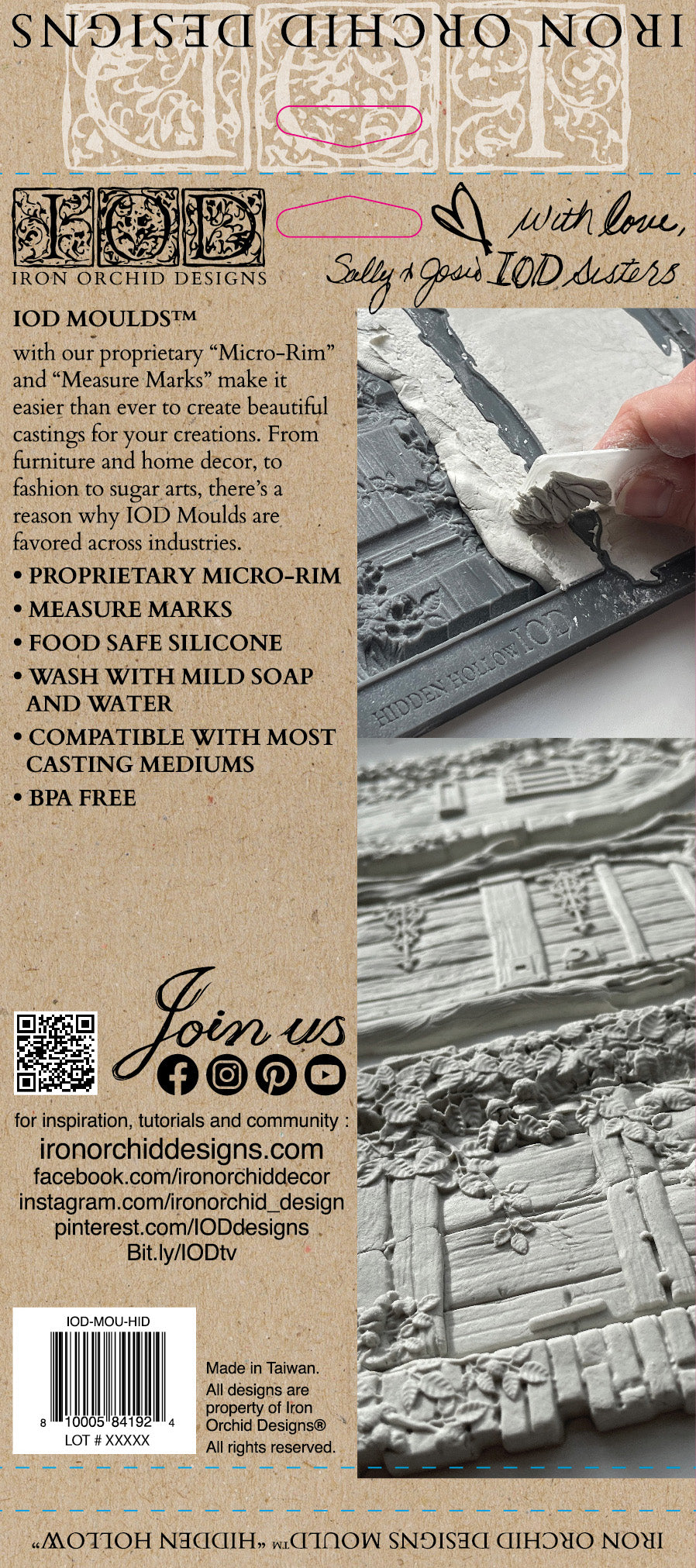 Hidden Hollow Mould Packaging