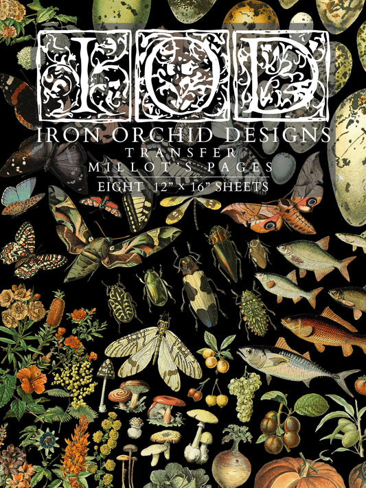 Millot's Pages Decor Transfer by IOD