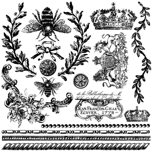Queen Bee Decor Stamp™ - IOD - Nest Gifts